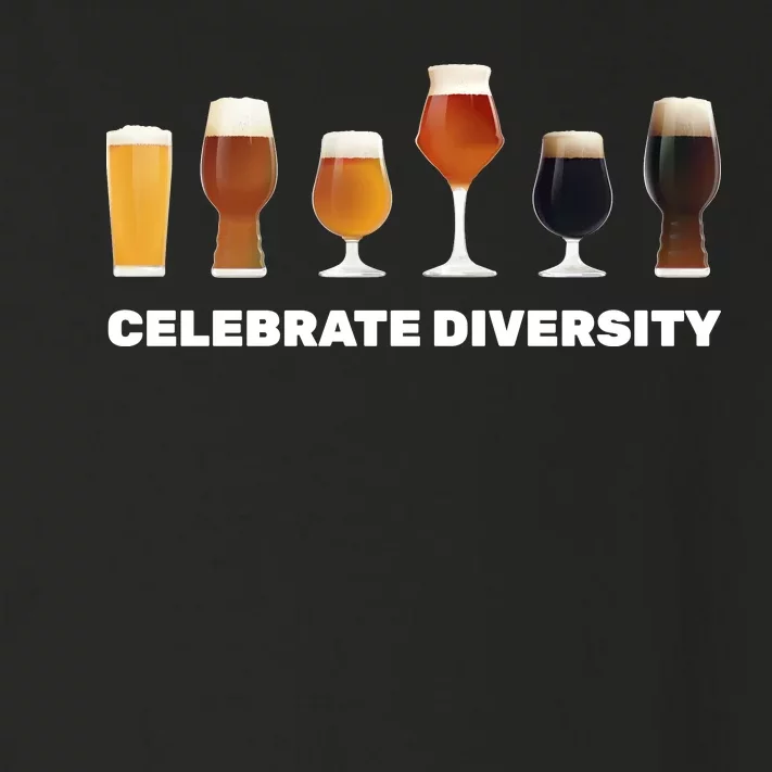 Celebrate Diversity beer Funny Toddler Long Sleeve Shirt