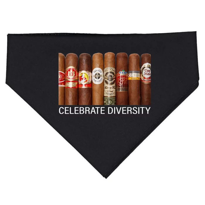 Celebrate Diversity Cigars USA-Made Doggie Bandana