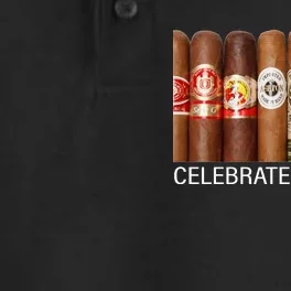 Celebrate Diversity Cigars Dry Zone Grid Performance Polo