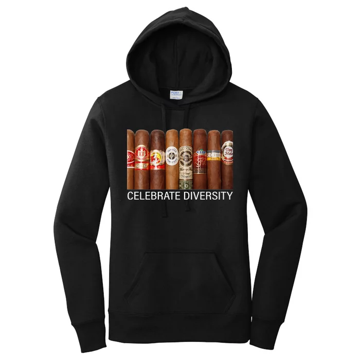 Celebrate Diversity Cigars Women's Pullover Hoodie