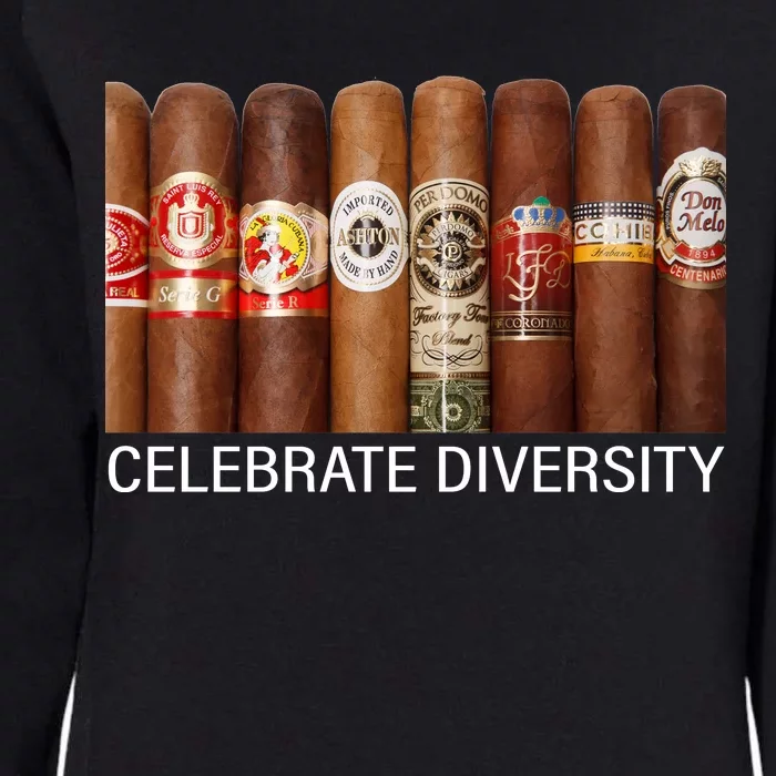 Celebrate Diversity Cigars Womens California Wash Sweatshirt