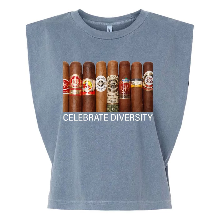 Celebrate Diversity Cigars Garment-Dyed Women's Muscle Tee