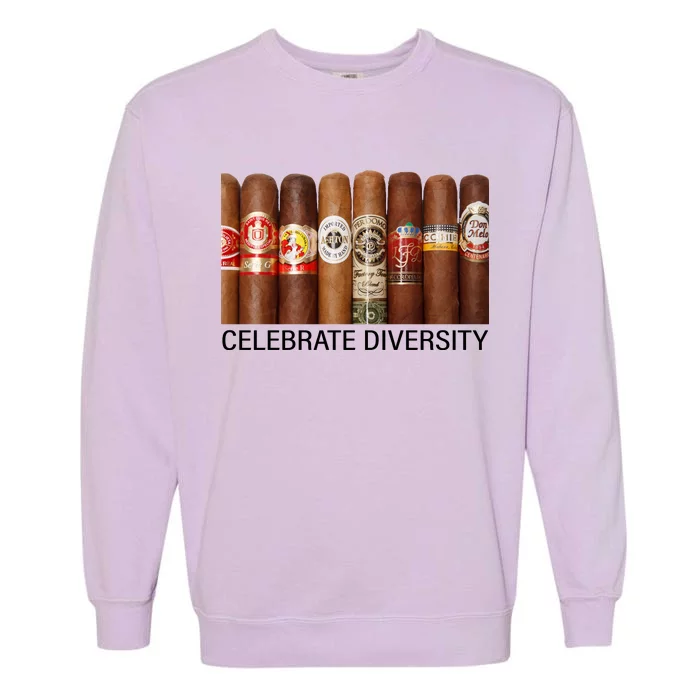 Celebrate Diversity Cigars Garment-Dyed Sweatshirt