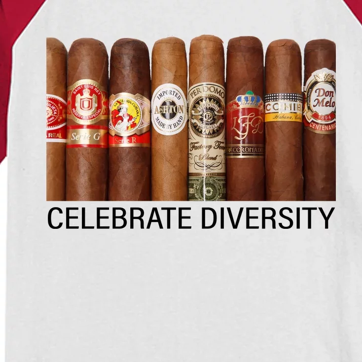 Celebrate Diversity Cigars Kids Colorblock Raglan Jersey