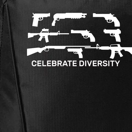 Celebrate Diversity Guns City Backpack