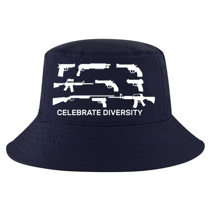 Celebrate Diversity Guns Cool Comfort Performance Bucket Hat