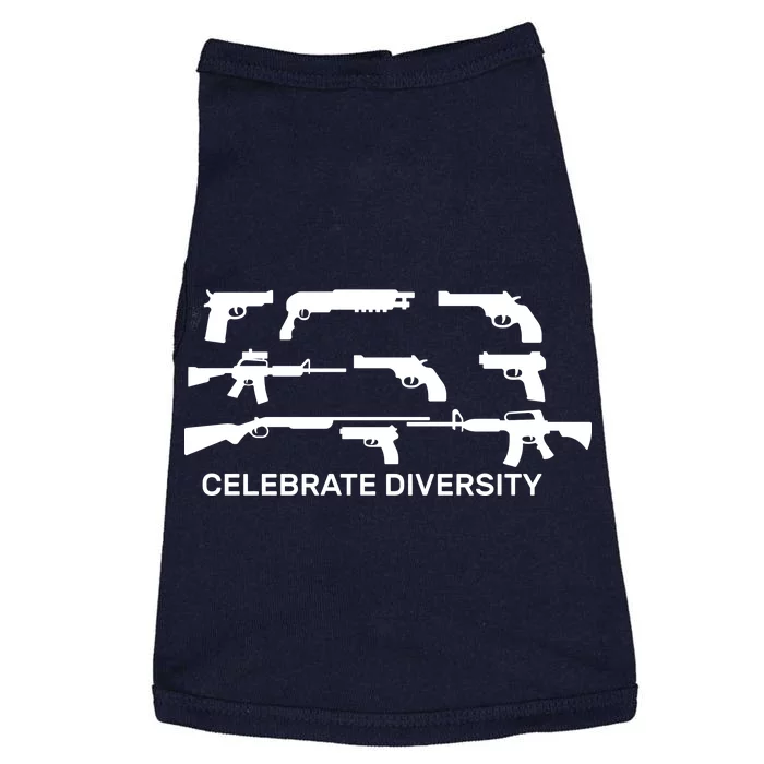 Celebrate Diversity Guns Doggie Tank