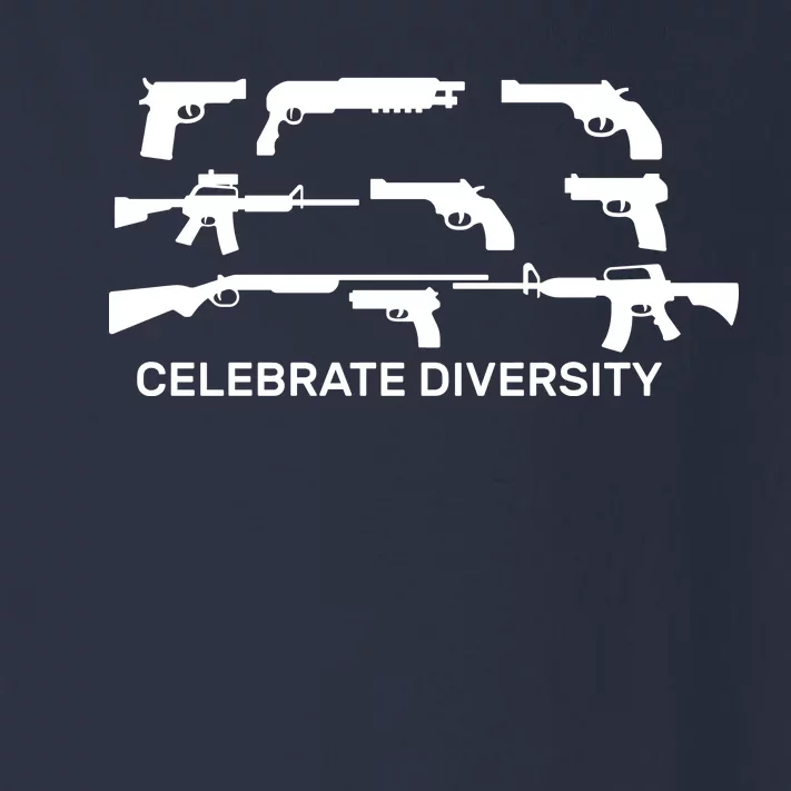 Celebrate Diversity Guns Toddler Long Sleeve Shirt