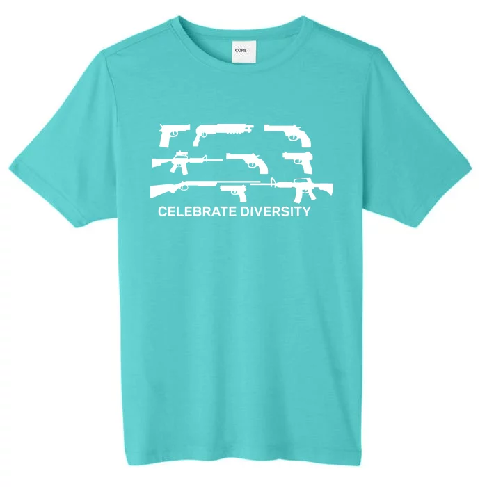 Celebrate Diversity Guns ChromaSoft Performance T-Shirt