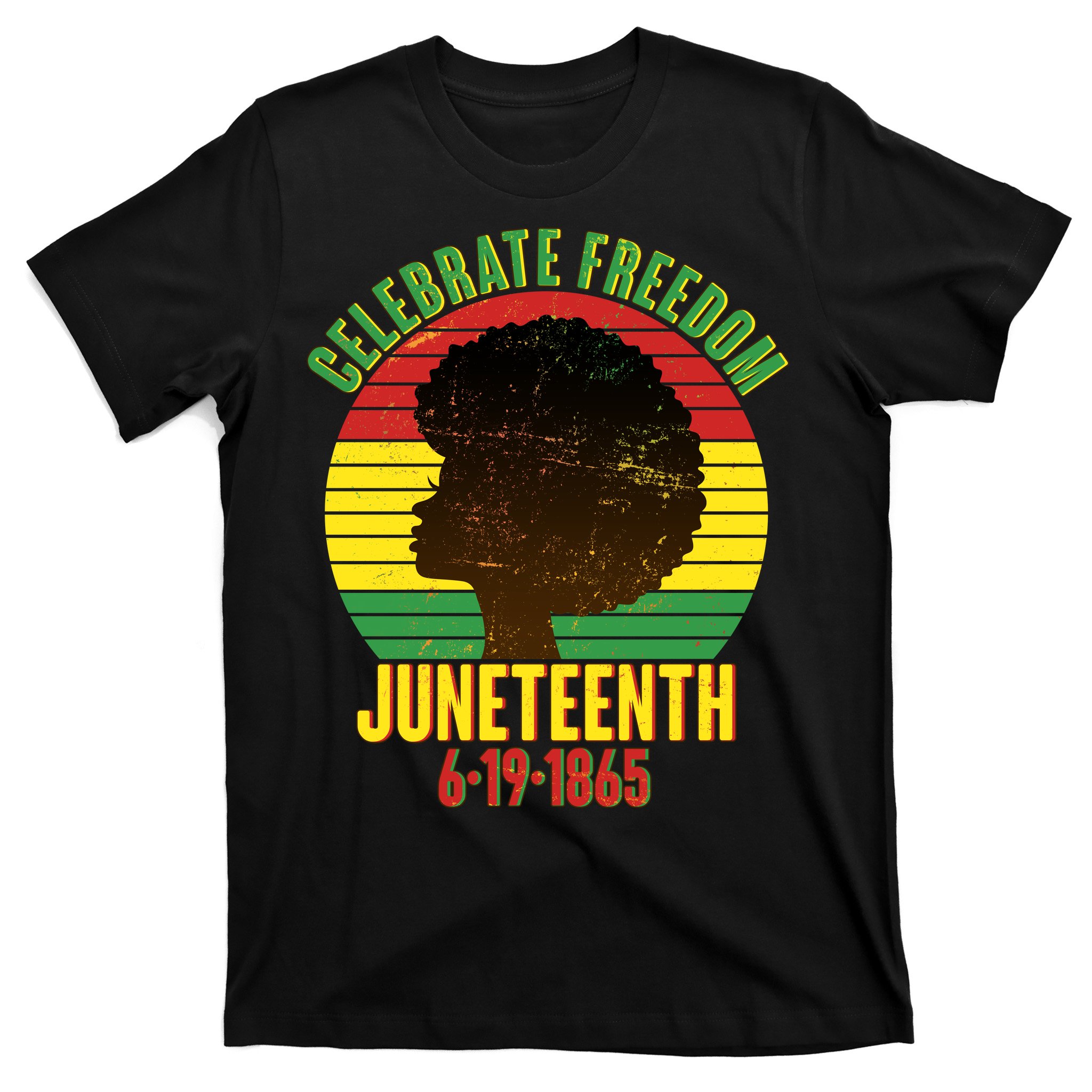 Juneteenth Shirt-Juneteenth Shirt for Her-Juneteenth Girl with Hair-Black Woman Shirts-Queen Afro Shirt-Black Culture Shirt-Celebrate Tshirt