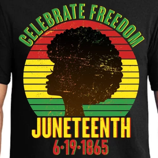 Celebrate Freedom Juneteenth 6-19-1865 Pajama Set