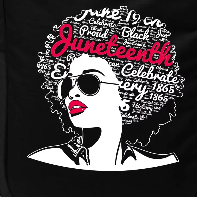 Celebrate Juneteenth June 19th Black History Impact Tech Backpack