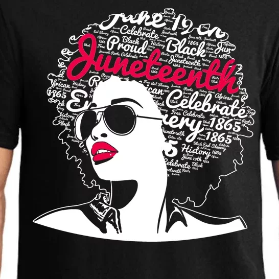 Celebrate Juneteenth June 19th Black History Pajama Set