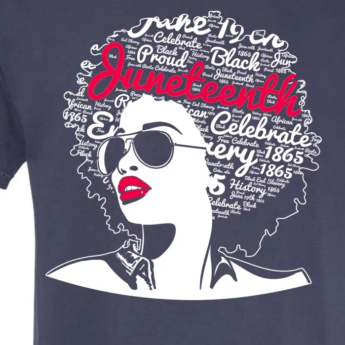 Celebrate Juneteenth June 19th Black History Garment-Dyed Heavyweight T-Shirt