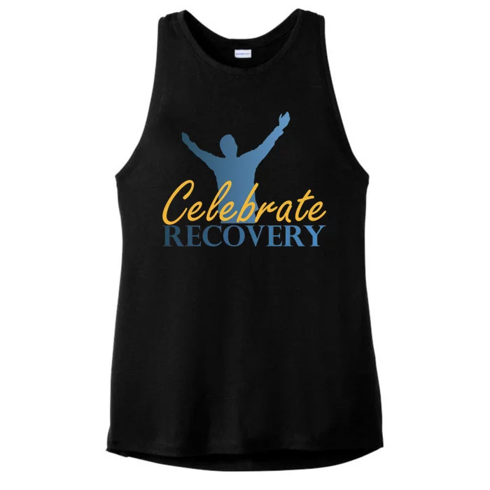 Celebrate Recovery Ladies Tri-Blend Wicking Tank