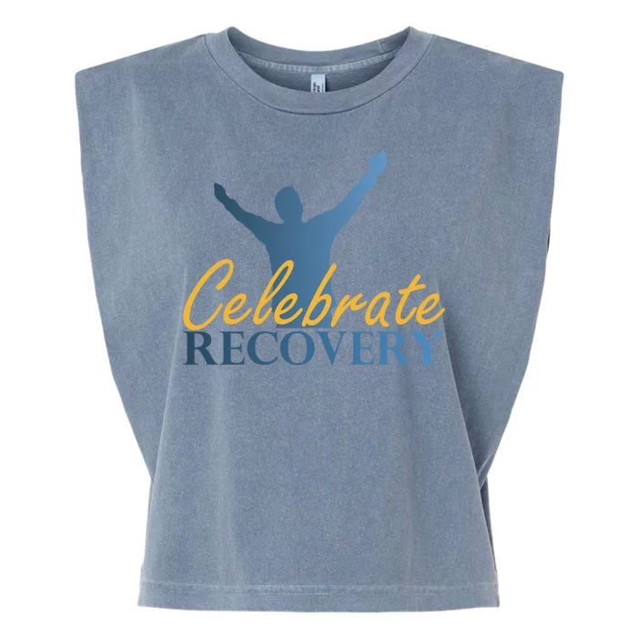 Celebrate Recovery Garment-Dyed Women's Muscle Tee