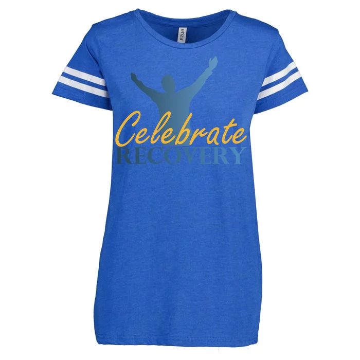 Celebrate Recovery Enza Ladies Jersey Football T-Shirt