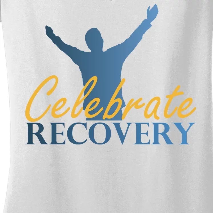 Celebrate Recovery Women's V-Neck T-Shirt