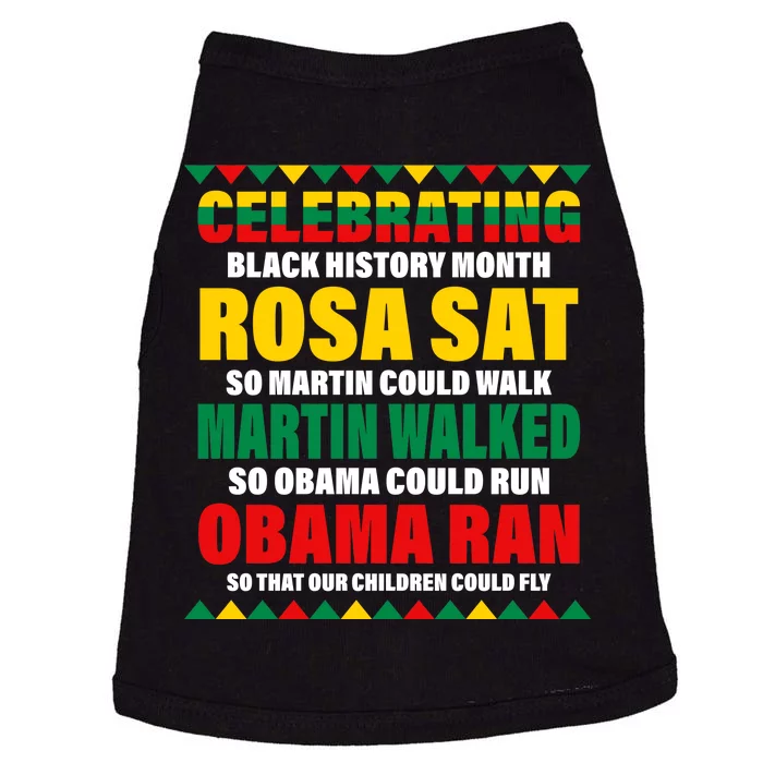 Celebrating Black History Month Doggie Tank