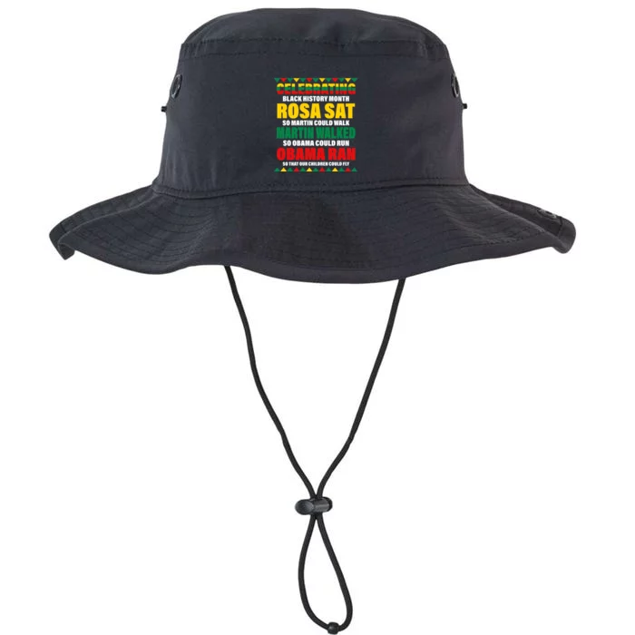 Celebrating Black History Month Legacy Cool Fit Booney Bucket Hat