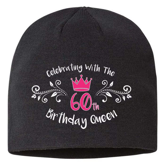 Celebrating With The 60th Birthday Queen 8 1/2in Sustainable Knit Beanie