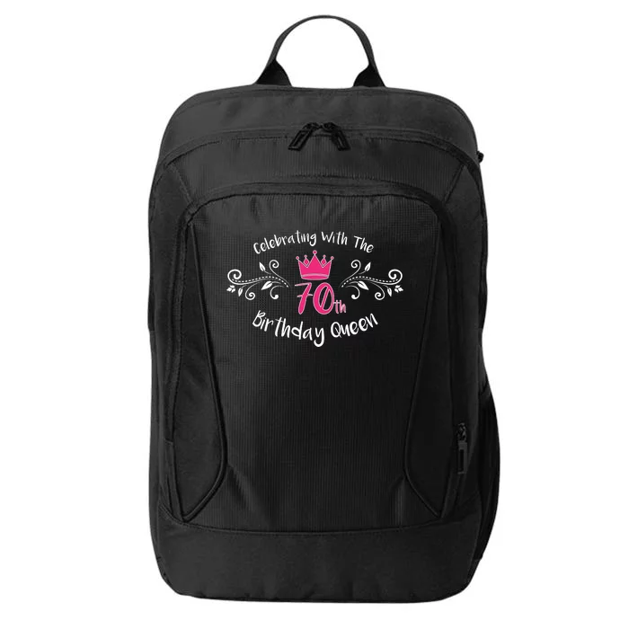 Celebrating With The 70th Birthday Queen City Backpack