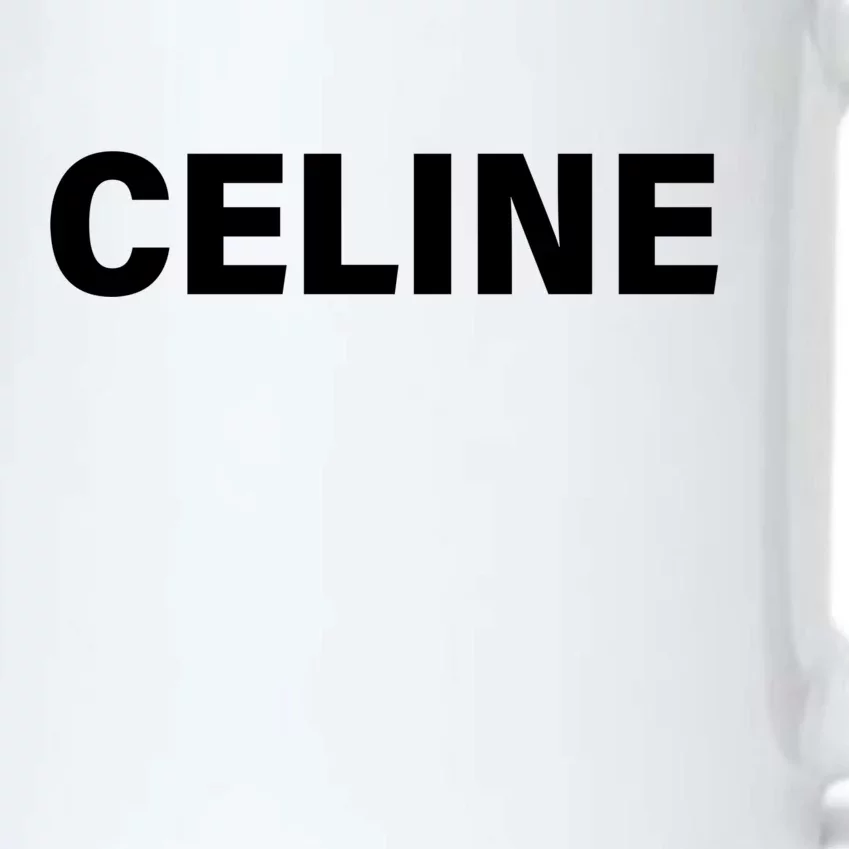 Celine Name Imprint Black Color Changing Mug