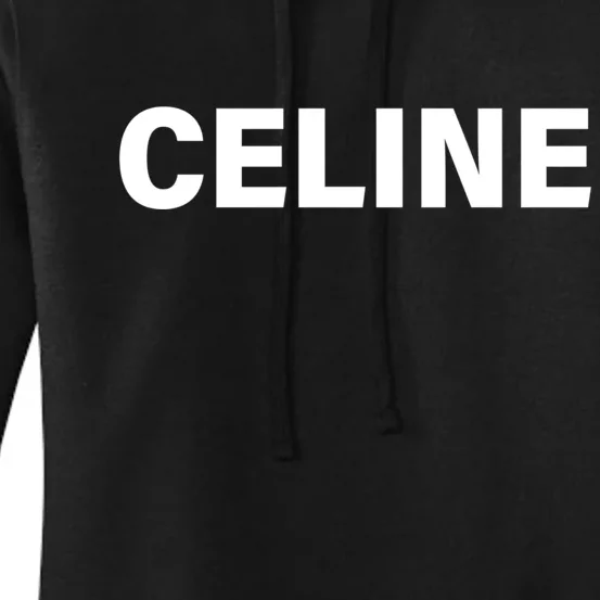 Celine Name Imprint Women's Pullover Hoodie