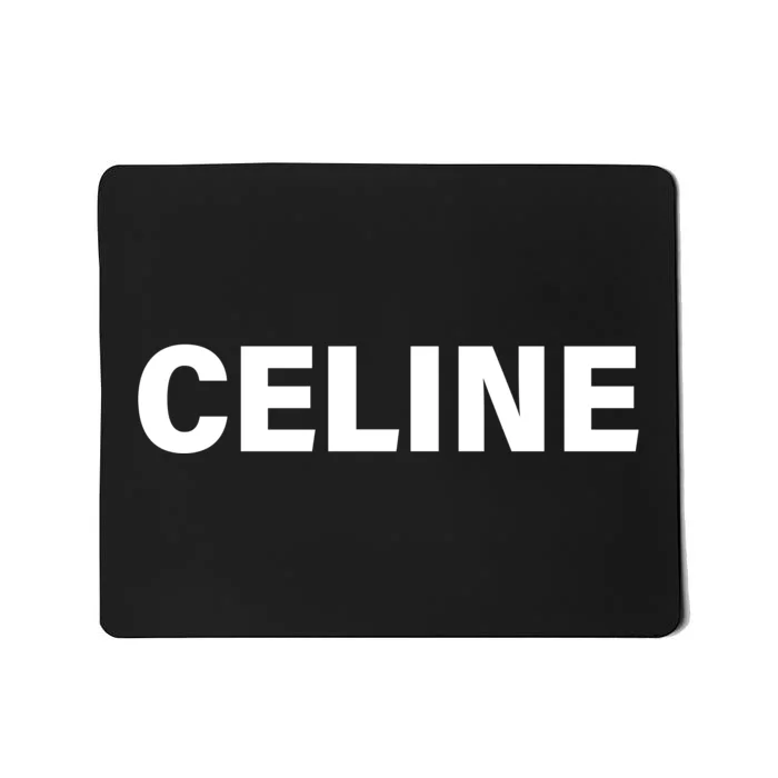 Celine Name Imprint Mousepad