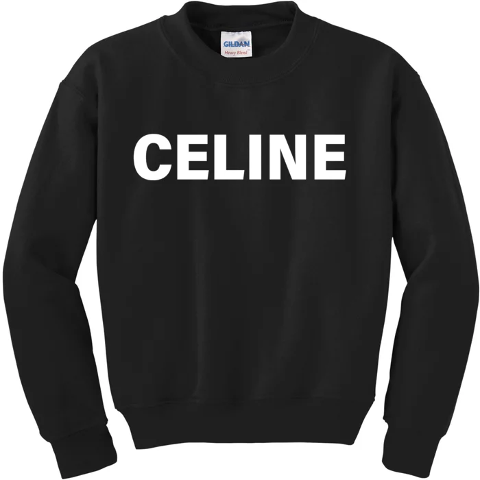 Celine Name Imprint Kids Sweatshirt