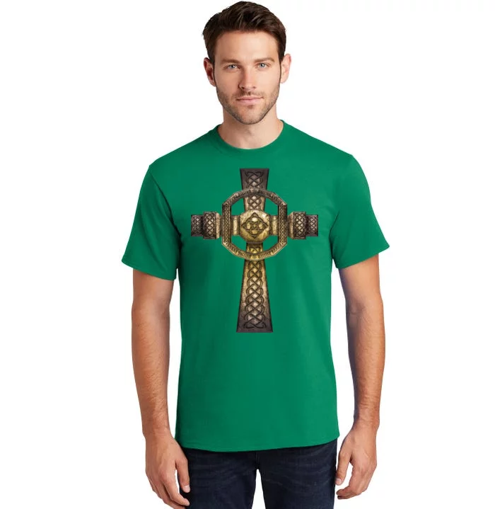 Celtic Irish Cross Tall T-Shirt