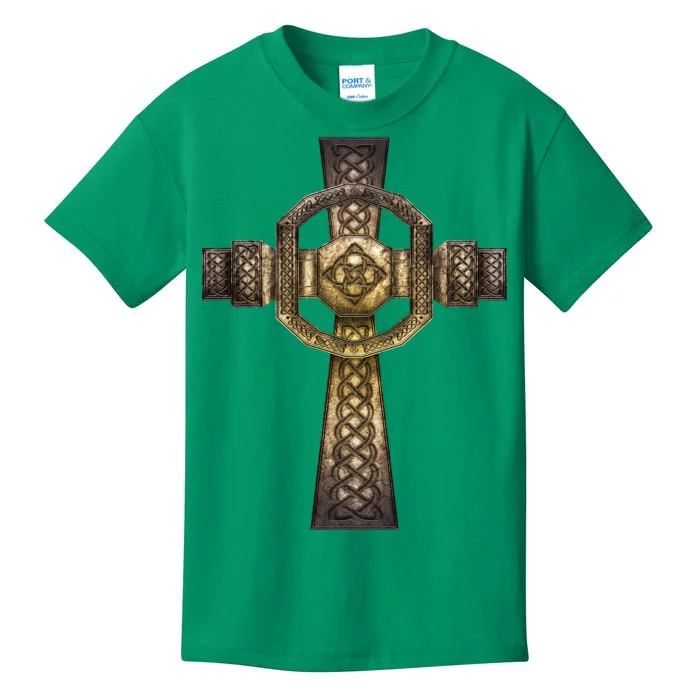 Celtic Irish Cross Kids T-Shirt