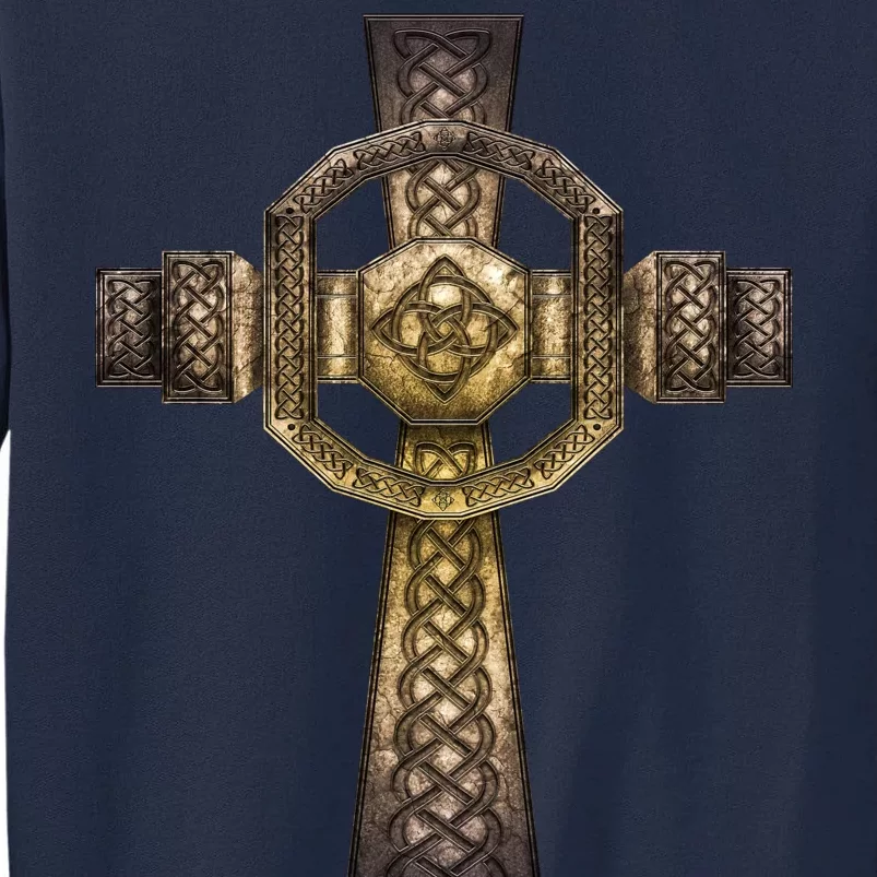 Celtic Irish Cross Tall Sweatshirt