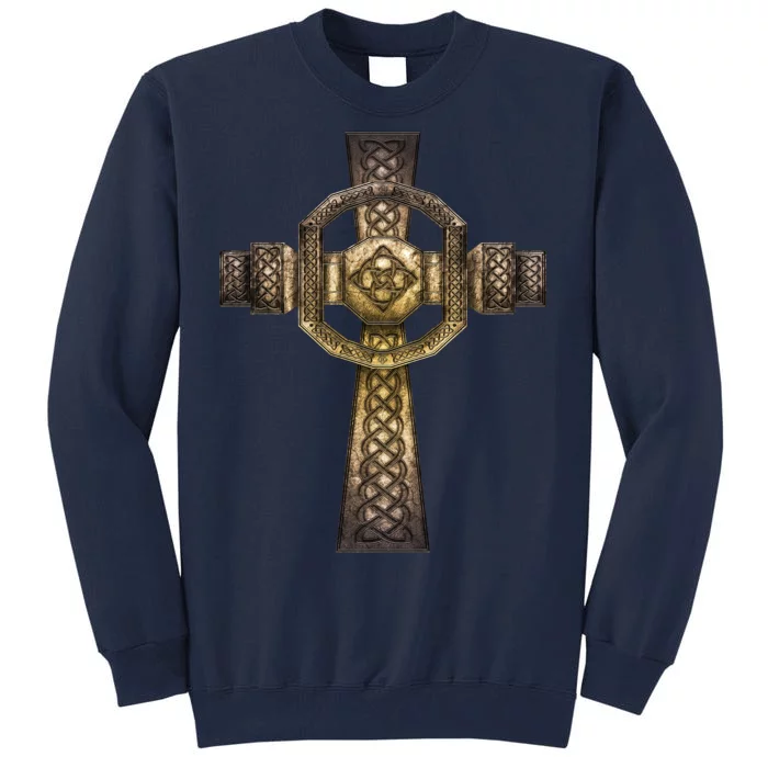 Celtic Irish Cross Tall Sweatshirt