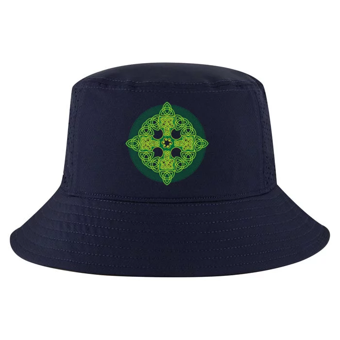 Celtic Knot Cross St. Patrick's Day Cool Comfort Performance Bucket Hat