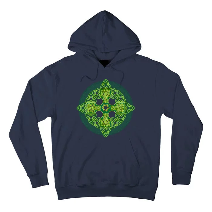 Celtic Knot Cross St. Patrick's Day Tall Hoodie