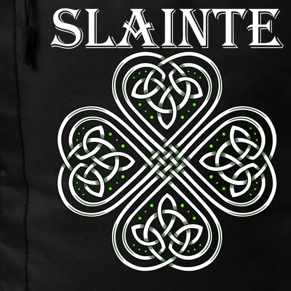 Celtic Slainte - Cheers Good Health From Ireland Daily Commute Backpack