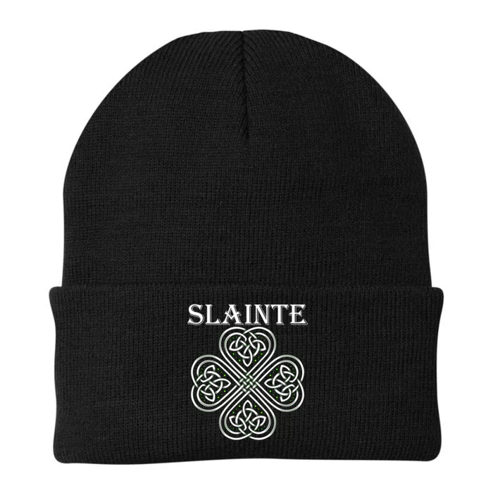 Celtic Slainte - Cheers Good Health From Ireland Knit Cap Winter Beanie