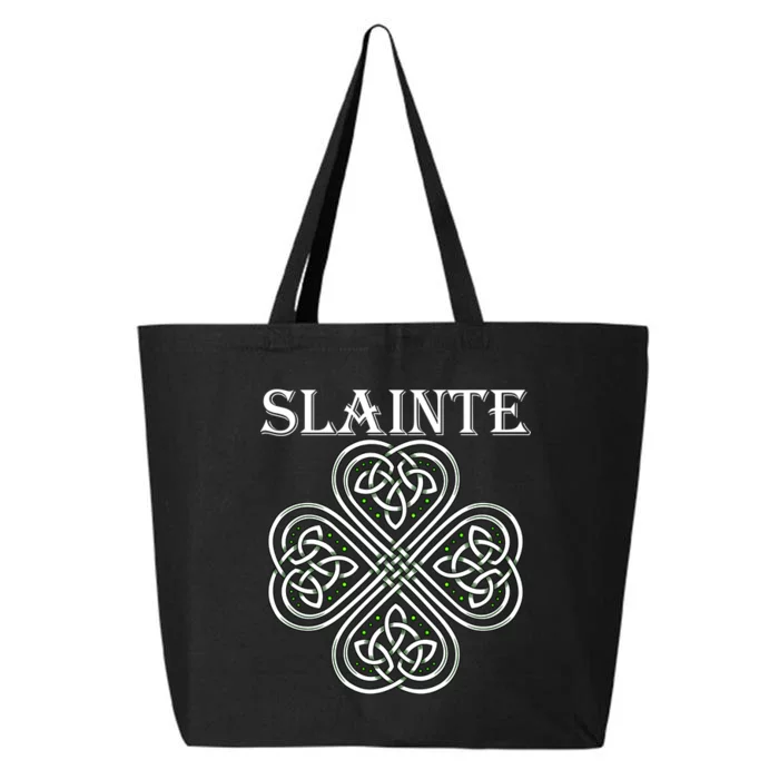 Celtic Slainte - Cheers Good Health From Ireland 25L Jumbo Tote