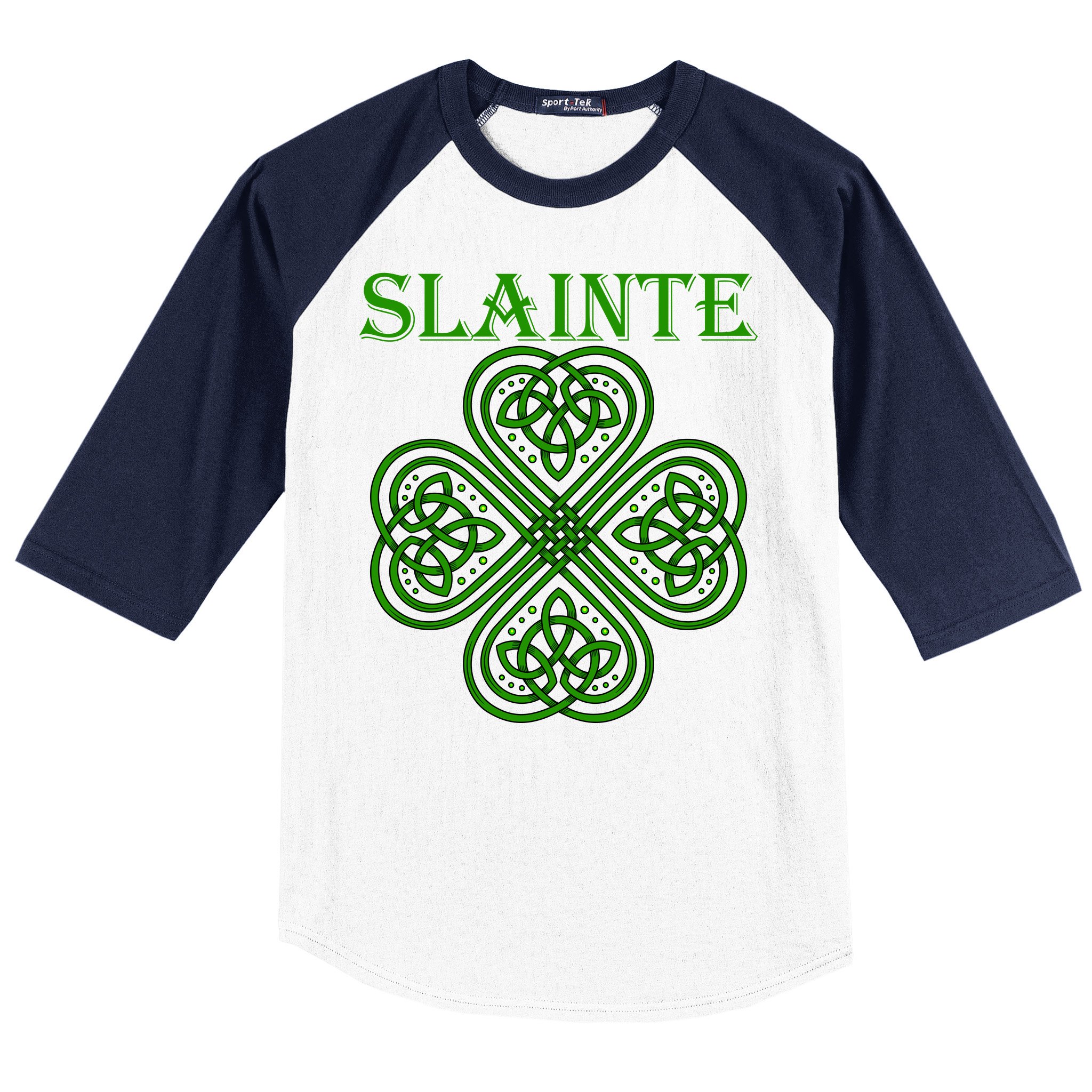 Celtic Slainte - Cheers Good Health From Ireland Baseball Sleeve