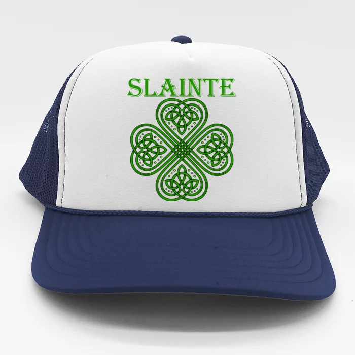 Celtic Slainte - Cheers Good Health From Ireland Trucker Hat