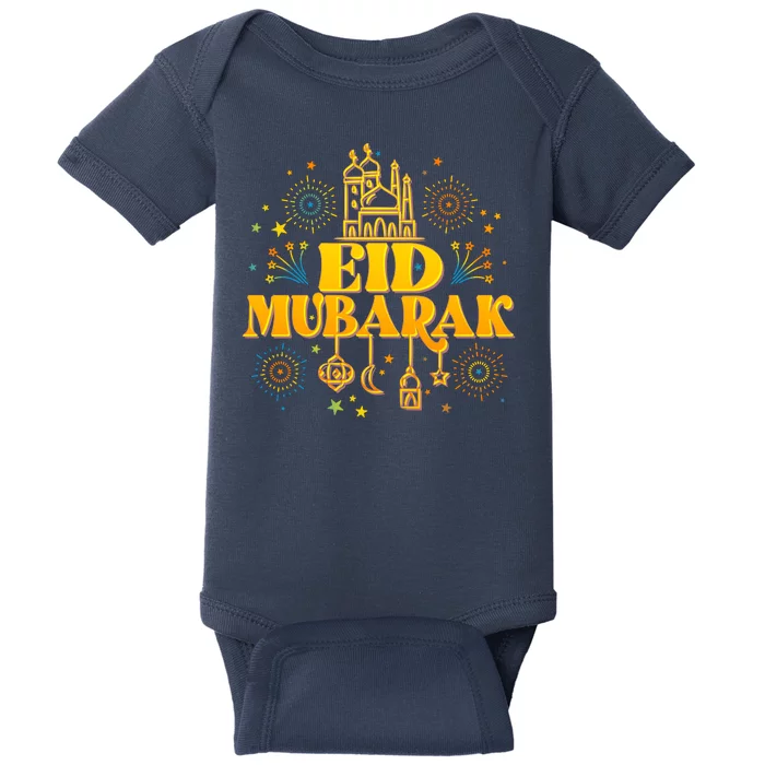 Celebrate EID MUBARAK Baby Bodysuit