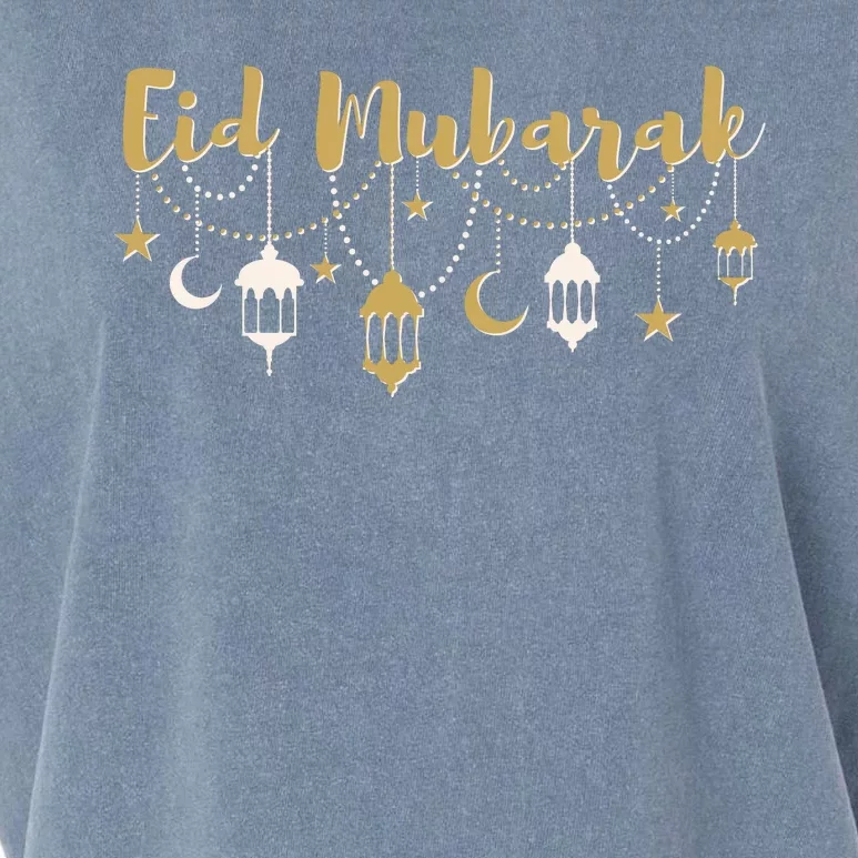 Celebrate Eid Mubarak Festival Garment-Dyed Women's Muscle Tee