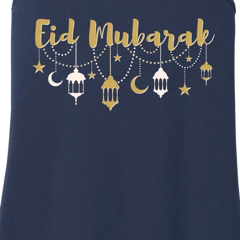 Celebrate Eid Mubarak Festival Ladies Essential Tank