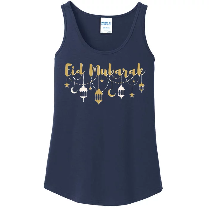 Celebrate Eid Mubarak Festival Ladies Essential Tank