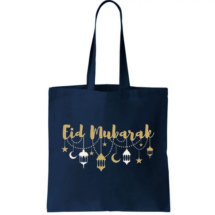 Celebrate Eid Mubarak Festival Tote Bag