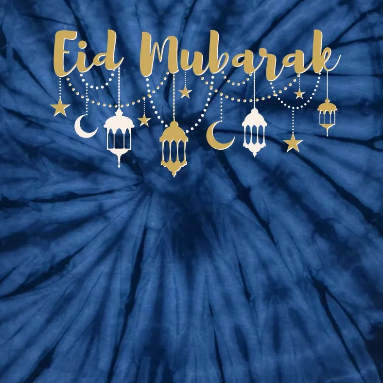 Celebrate Eid Mubarak Festival Tie-Dye T-Shirt