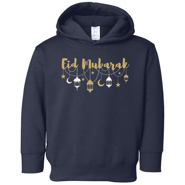 Celebrate Eid Mubarak Festival Toddler Hoodie