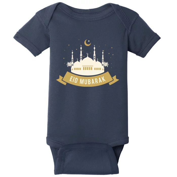 Celebrate EID MUBARAK Festival Baby Bodysuit