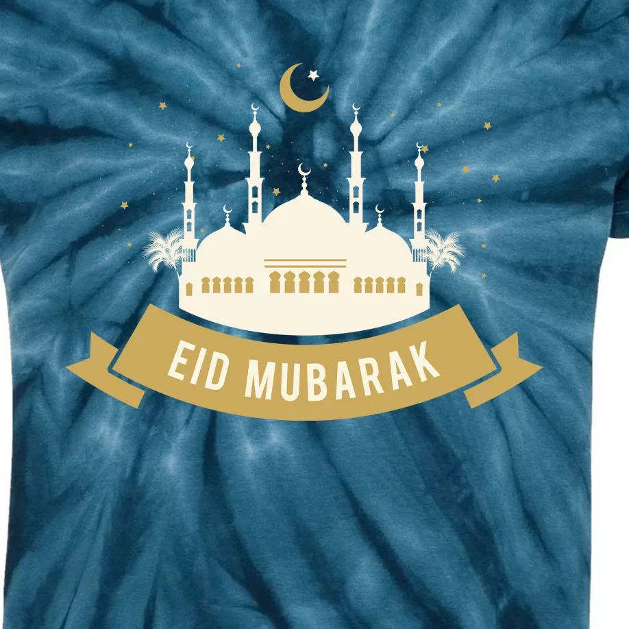 Celebrate EID MUBARAK Festival Kids Tie-Dye T-Shirt